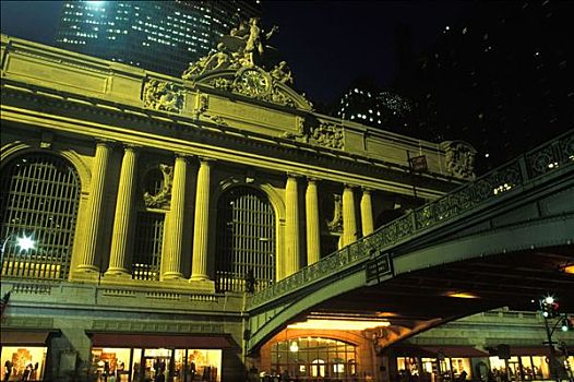 大中央车站,42街,市中心,曼哈顿,纽约,美国