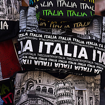 t恤,销售,市场货摊,锡耶纳,托斯卡纳,意大利