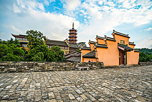 南京古城墙鸡鸣寺