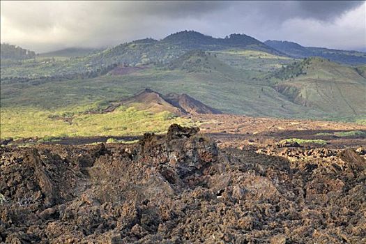 熔岩流,毛伊岛,夏威夷,美国