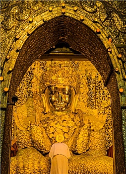 佛,著名,宗教,曼德勒,缅甸