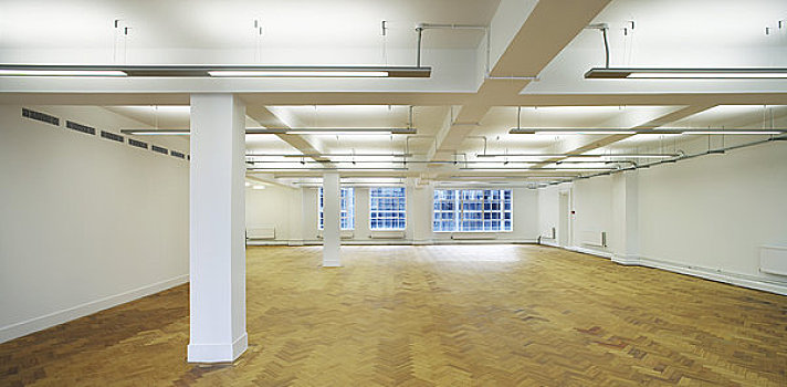 伦敦,办公室,英国,2009年,室内,全景,展示,鲜明,宽敞,开放式格局,印象深刻,木地板