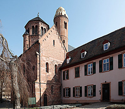 教堂,寺院,多米尼加,蠕虫,莱茵兰普法尔茨州,德国,欧洲