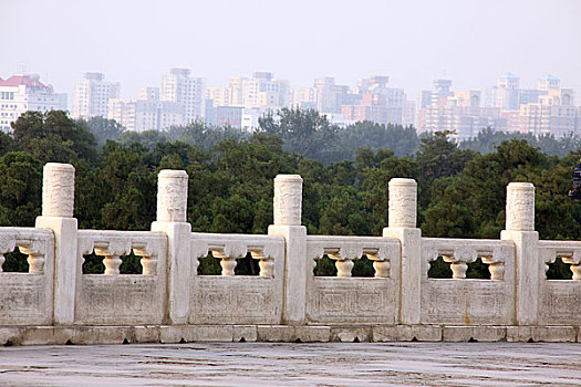 北京天坛栏杆
