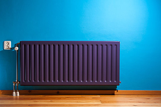 紫色,暖气,蓝色,墙