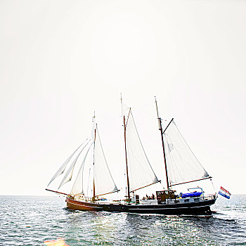 荷兰,帆船