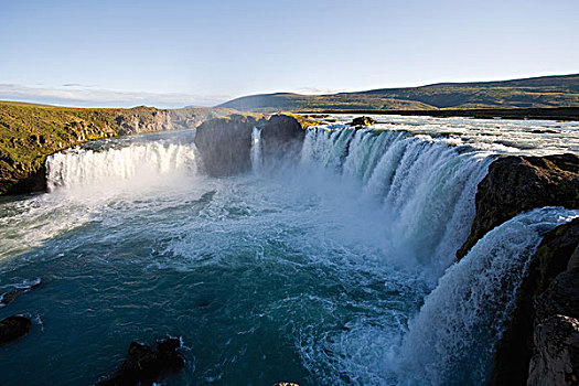 神灵瀑布,瀑布,冰岛