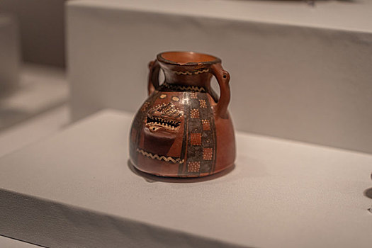 秘鲁印加博物馆藏印加帝国陶瓶