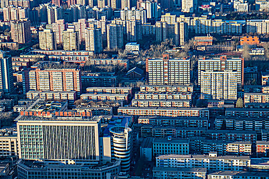 鸟瞰北京