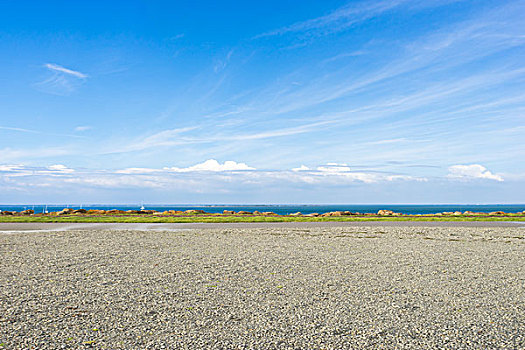 风景,海洋,空,地面