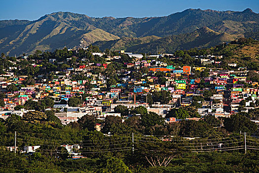 波多黎各,南海岸,城镇景色