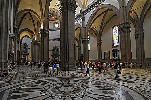 室内,大教堂,圣母百花大教堂,佛罗伦萨大教堂,中央教堂
