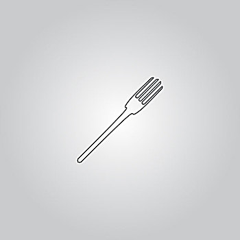 叉子,象征