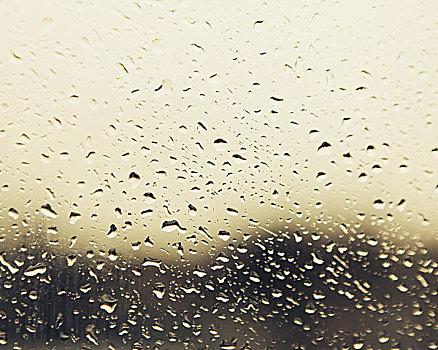 雨,小水滴,窗,窗户,财政紧张,西雅图