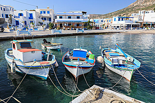 渔船,港口,卡帕索斯,多德卡尼斯群岛,南,爱琴海,希腊,欧洲