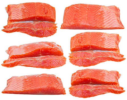 咸味,鲑鱼,红色,鱼肉,隔绝