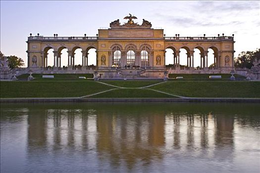 美泉宫,花园,维也纳,奥地利,欧洲