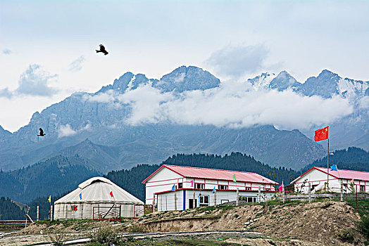 新疆沙湾鹿角湾风景区