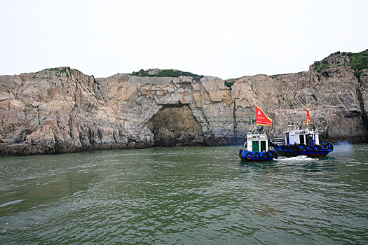 石头,山,仙人桥,鬼斧神工,海水