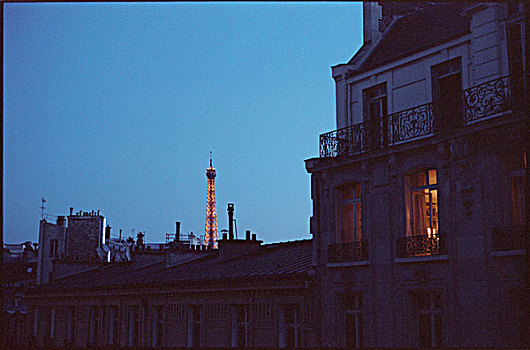 巴黎,晚上