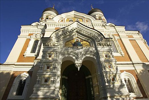 亚历山大涅夫斯基大教,塔林,爱沙尼亚,欧洲