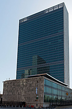 联合国,总部,市中心,曼哈顿,纽约,美国