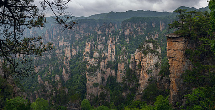 张家界,天子山