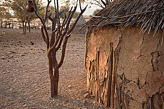 纳米比亚,辛巴族,乡村