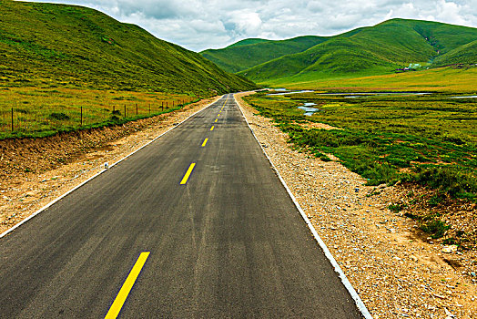 高原高山国道道路