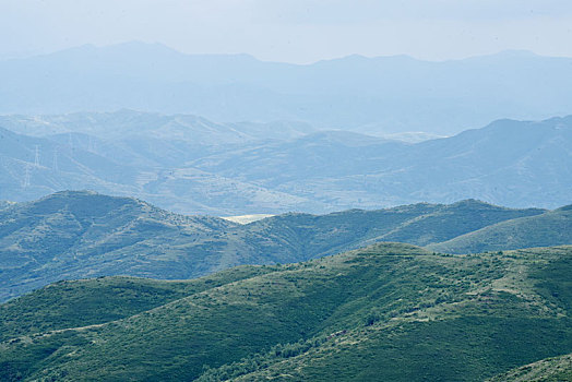 河北张家口坝头风景