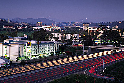 建筑,城市,圣地亚哥,加利福尼亚,美国