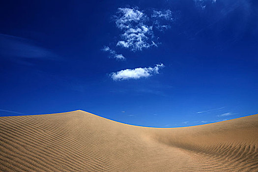沙丘,云体,建筑,沙子,自然保护区,大卡纳利岛,加纳利群岛,西班牙,欧洲