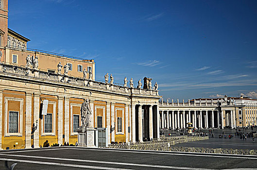 圣彼得广场,梵蒂冈城,罗马,意大利
