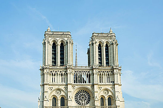 巴黎,大教堂,白天