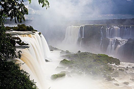 伊瓜苏,瀑布,伊瓜苏国家公园,巴西