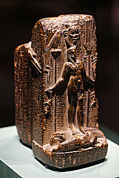 古埃及巫术雕像局部