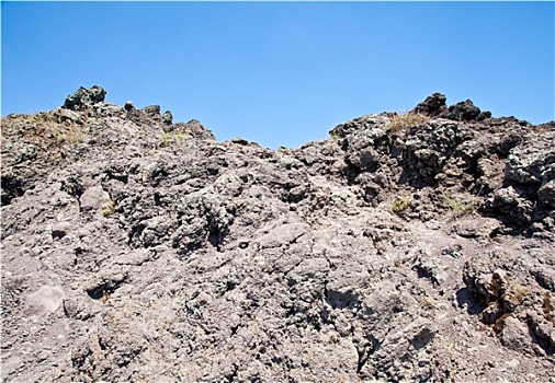 维苏威火山,火山口