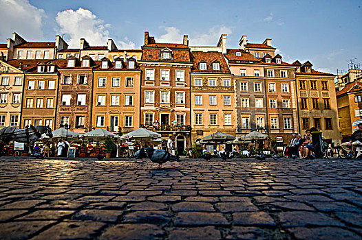 市场,历史,中心,华沙,波兰,欧洲