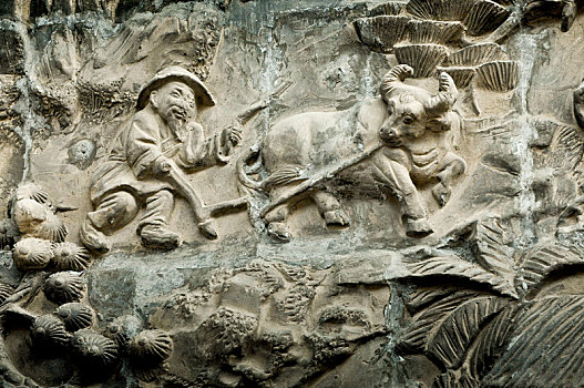 中国古代故事浮雕