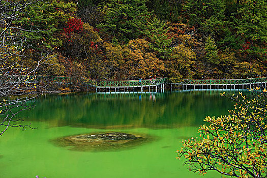 四川亚丁风景区珍珠海