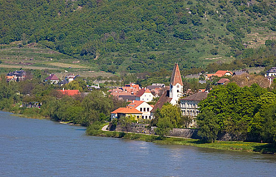 乡村,多瑙河,山谷