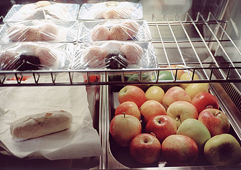 水果,食物,冰箱