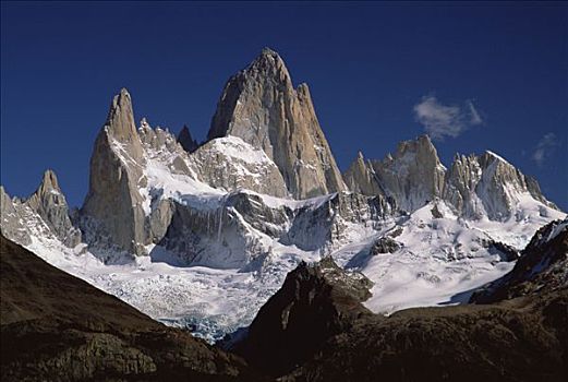 菲茨罗伊,风景,洛斯格拉希亚雷斯国家公园,巴塔哥尼亚,阿根廷