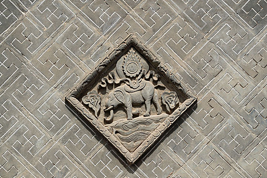 塔尔寺神象雕刻