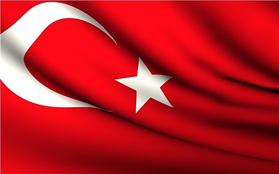 飞,旗帜,土耳其