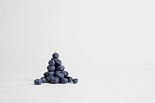 堆积,蓝莓,棚拍