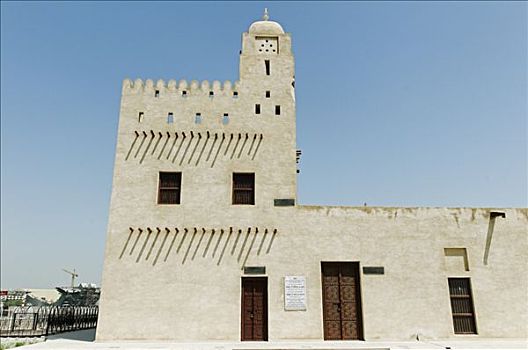 堡垒,阿布扎比,阿联酋,亚洲