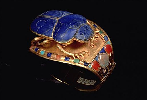 国王,手镯,甲壳虫,开罗,博物馆,埃及