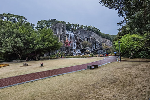 福建省福州市金鸡山公园公共广场环境景观