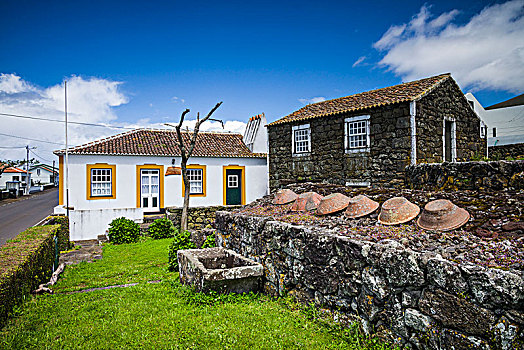 葡萄牙,亚速尔群岛,岛屿,瞌睡,博物馆,户外
